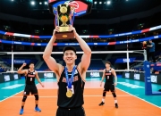 男子排球决赛胜者夺得桂冠，劲敌不敌！