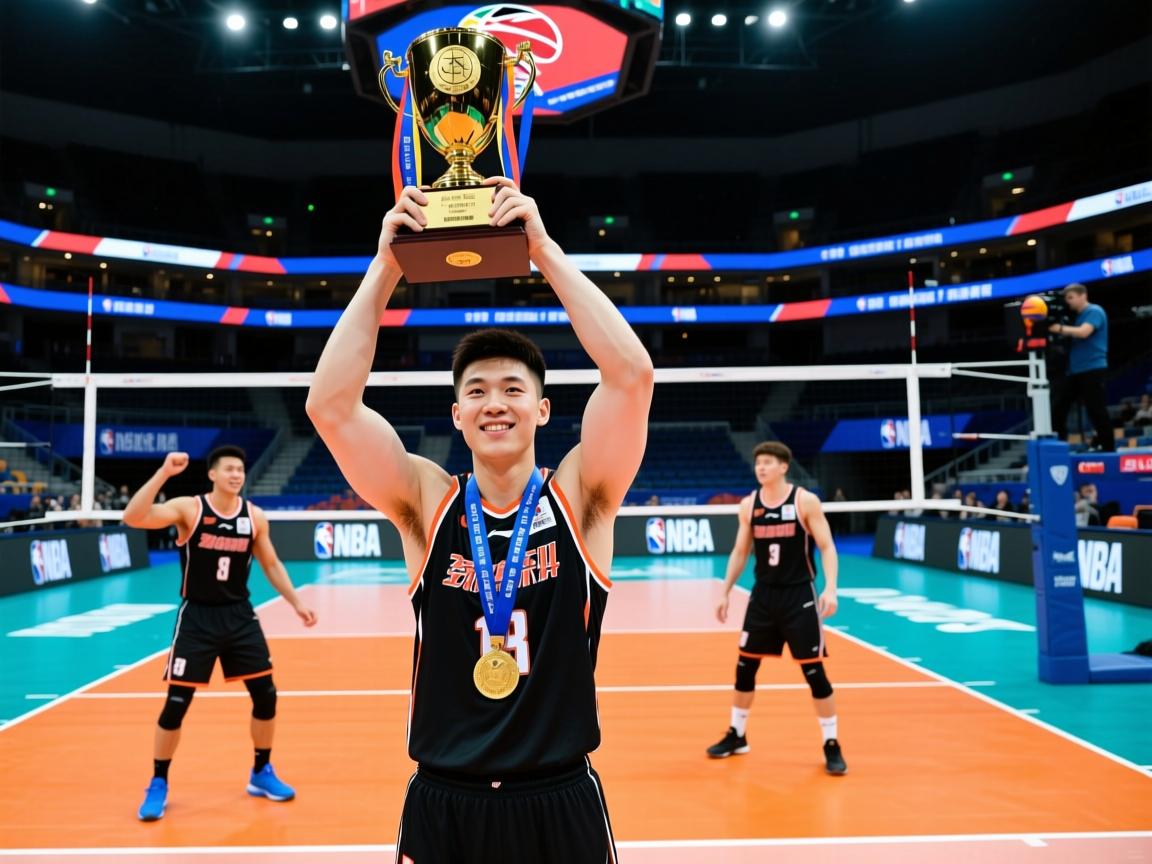 男子排球决赛胜者夺得桂冠,劲敌不敌! 第1张